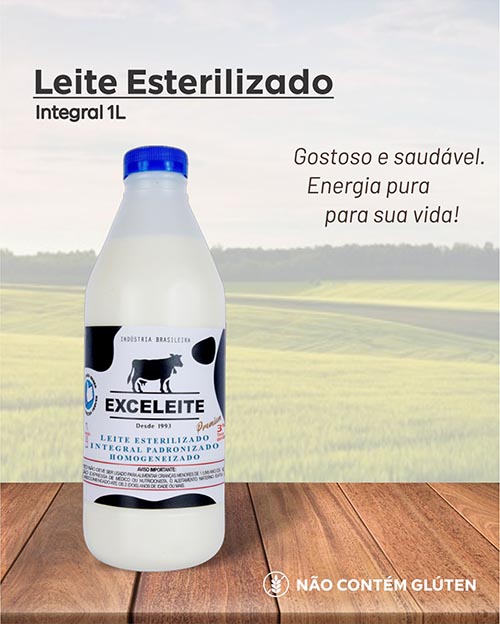 Leite Esterilizado Integral | 1L