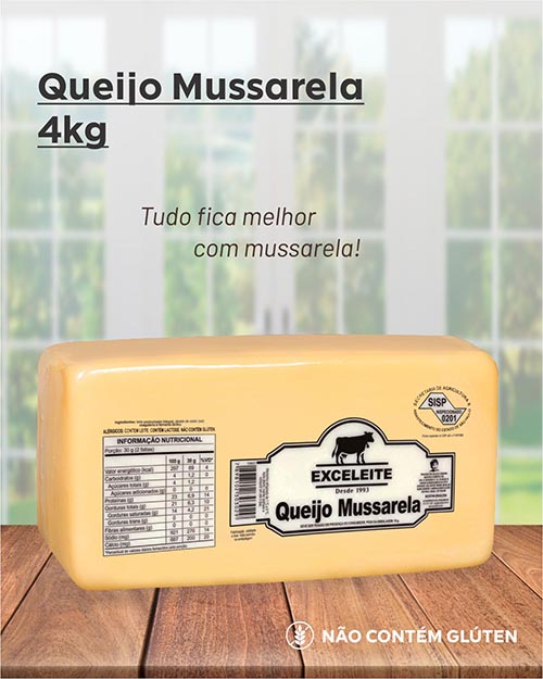 Queijo Mussarela | 4kg