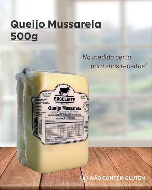 Queijo Mussarela | 500gr