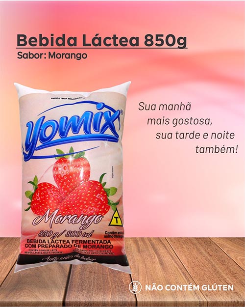 Yomix Morango | 850g/800ml